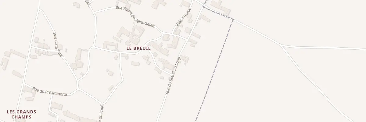 Plan du 5133 Le Breuil à Mons