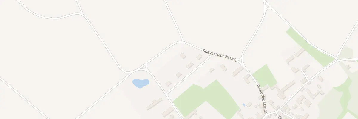 Plan du 7 Rue du Haut Bois à Pas-de-Jeu