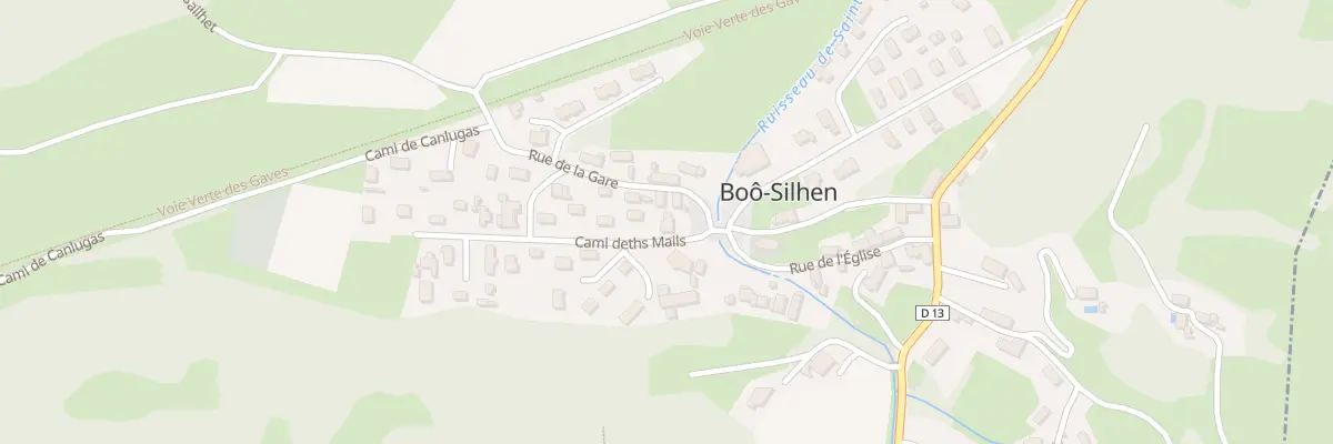 Plan du 5 Pl de l’Eglise à Boô-Silhen