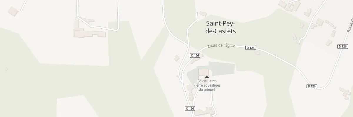 Plan du 432 Rte de Rapin à Saint-Pey-de-Castets