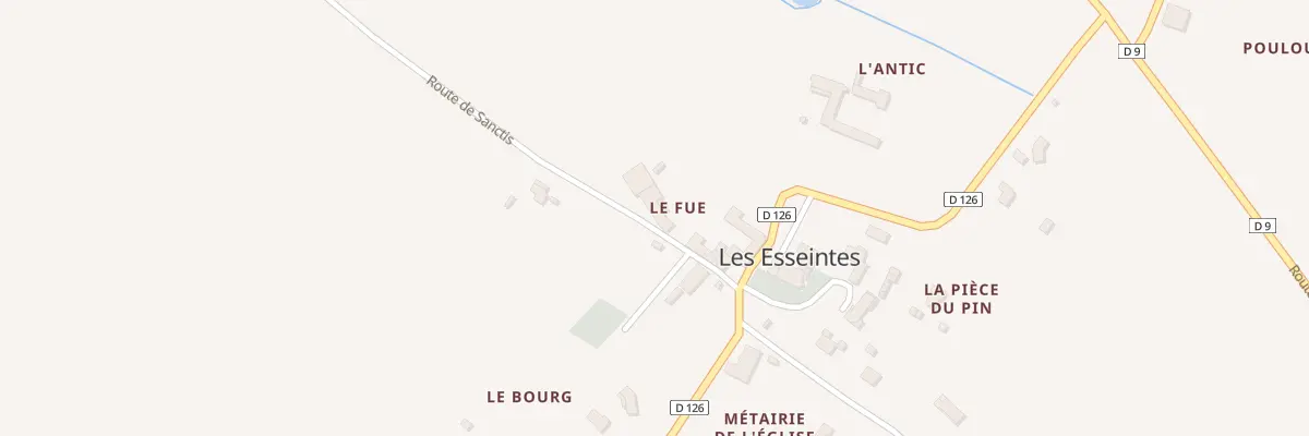 Plan du 7 La Fue aux Esseintes