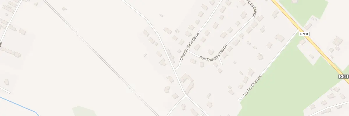 Plan du 23 La Petite Rue à Occagnes