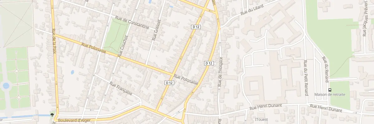 Plan du 28 Rue de la Nation à La Flèche