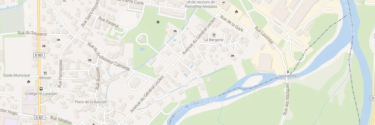 Plan du 31 Av du Gen Leclerc à Pierrefitte-Nestalas