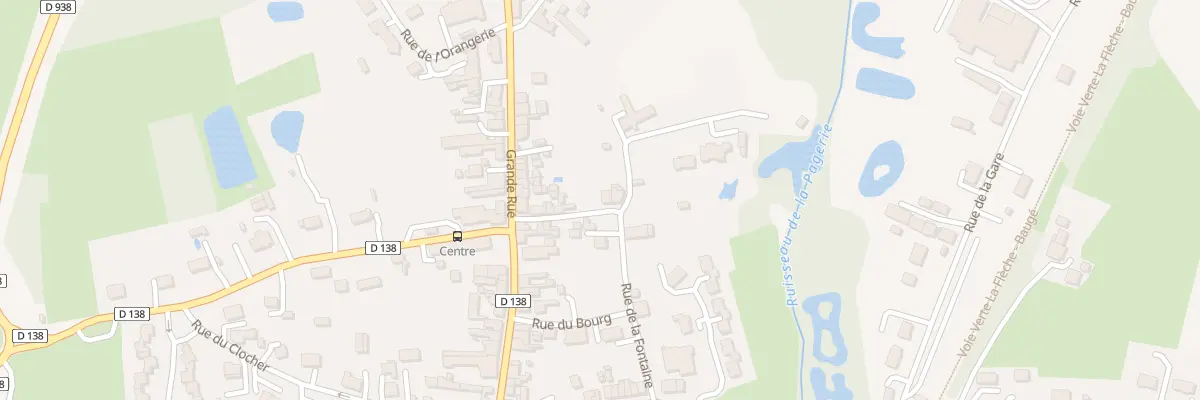 Plan du 14 Rue de la Fontaine de Clefs à Baugé-en-Anjou