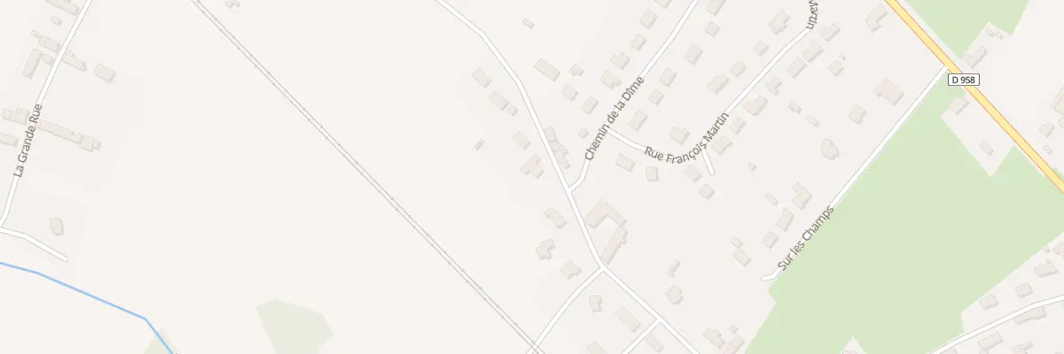 Plan du 26 La Petite Rue à Occagnes