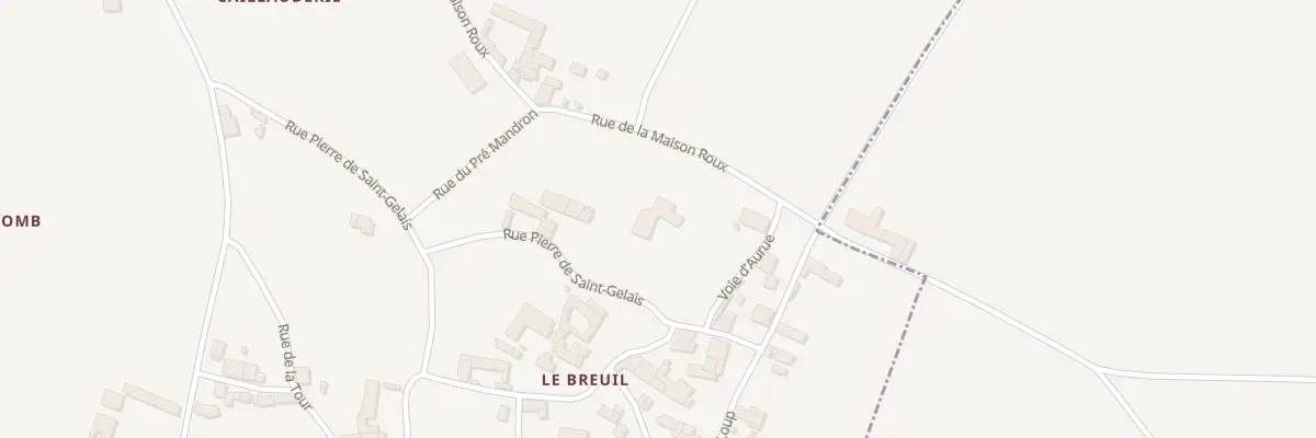 Plan du 5132 Le Breuil à Verdille