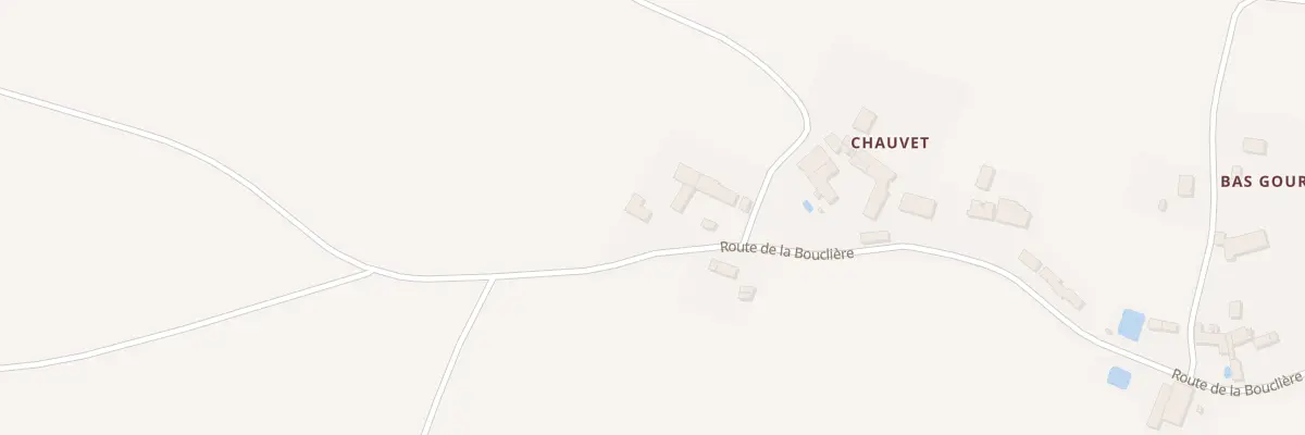 Plan du 40 Rte de la Bouclière à Alloinay