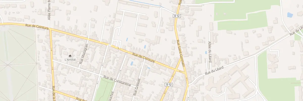 Plan du 24 Rue de Ceinture à La Flèche