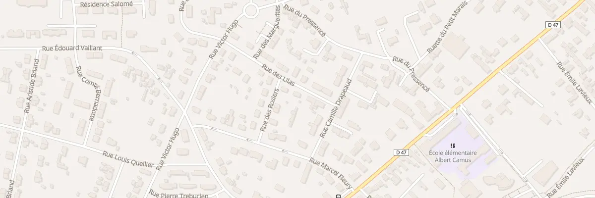 Plan du 13 Rue des Lilas à Mézidon Vallée d’Auge