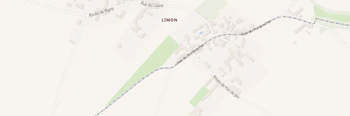 Plan du 1 Rue du Pré Brochet à Curçay-sur-Dive