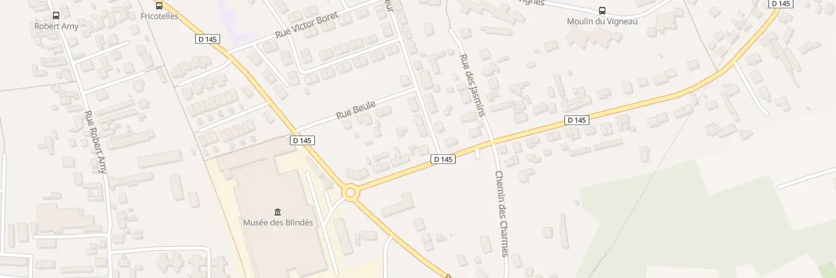 Plan du 27 Rue Loucheur à Saumur