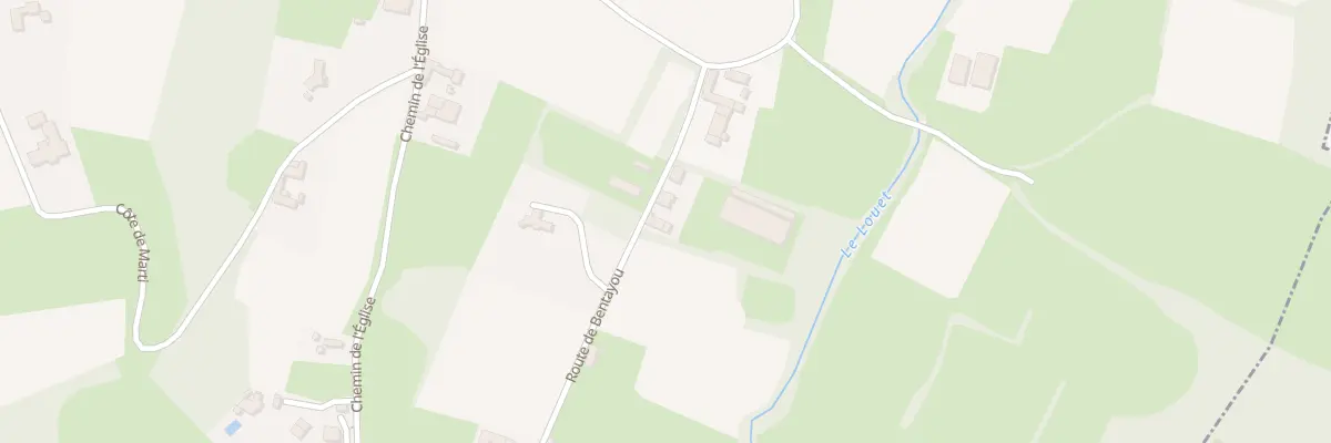 Plan du 4 Rte de Bentayou à Maure