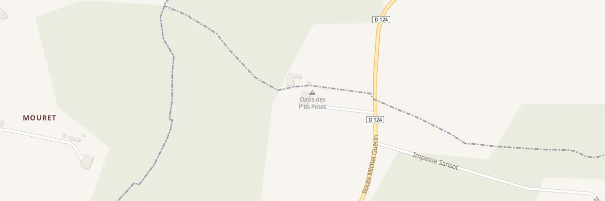 Plan du 1 Tucaud à Cauvignac