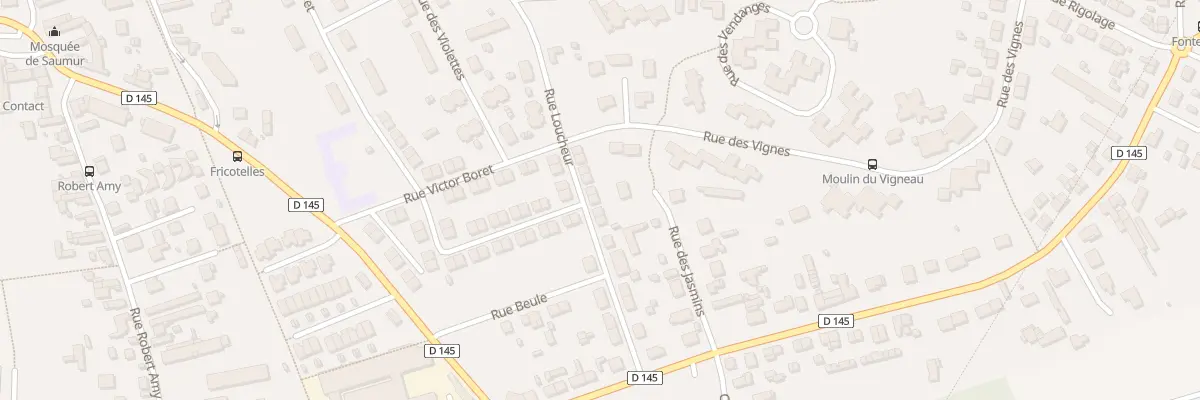 Plan du 140 Rue Loucheur à Saumur
