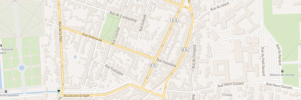 Plan du 31 Rue de la Nation à La Flèche