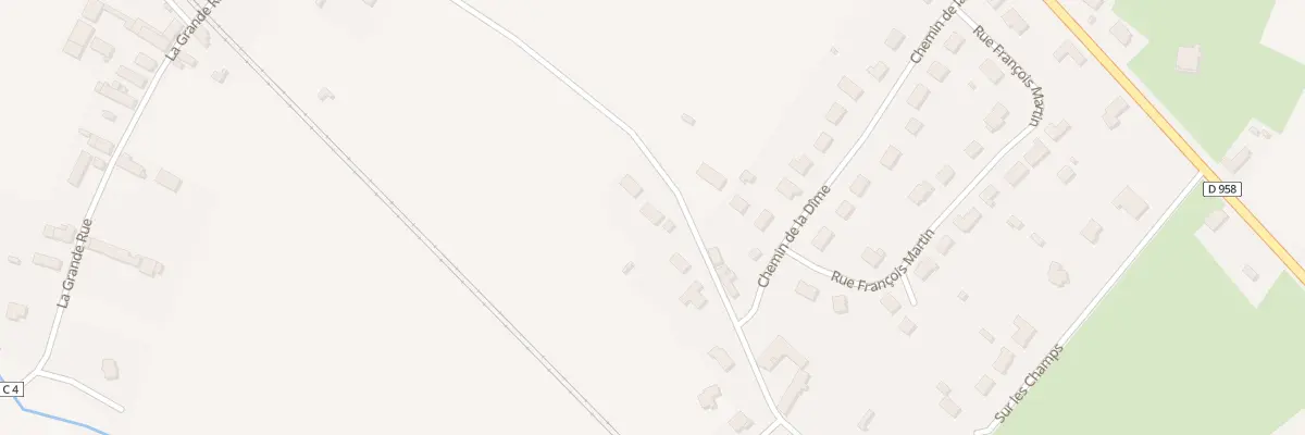 Plan du 30 La Petite Rue à Occagnes