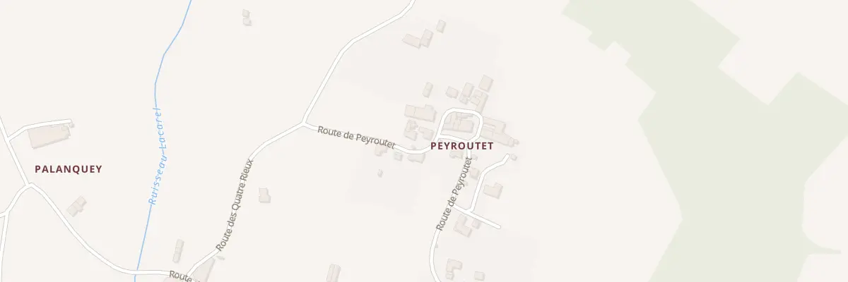 Plan du 79 Peyroutet à Sainte-Colombe