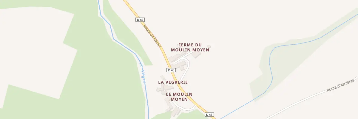Plan du 5093 Ferme du Moulin Moyen à Tennie
