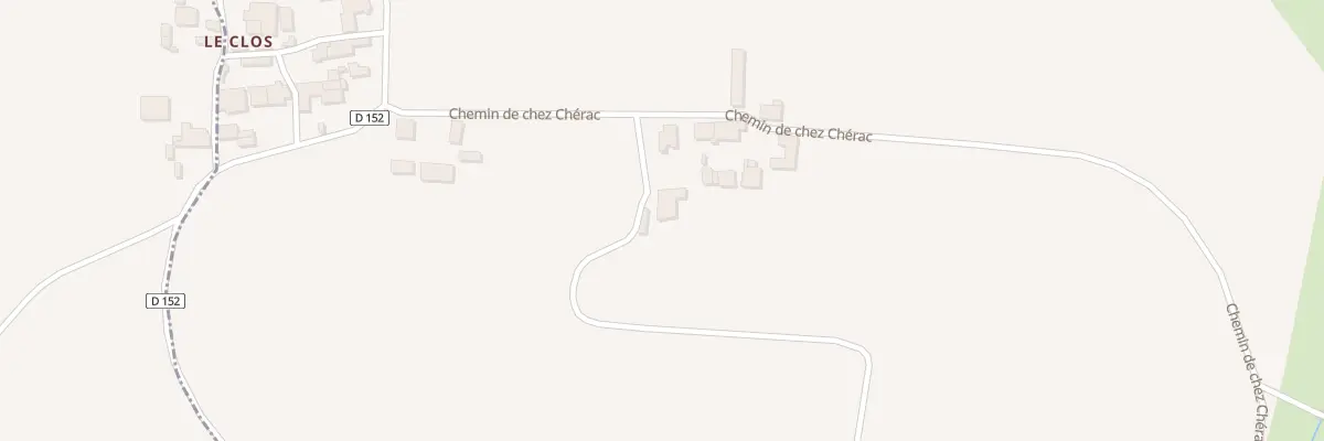 Plan du 5044 Chez Cherac à Ladiville