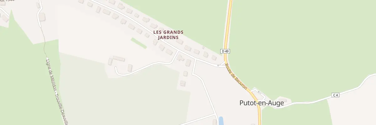 Plan du 5124 Rue de la Mairie à Putot-en-Auge