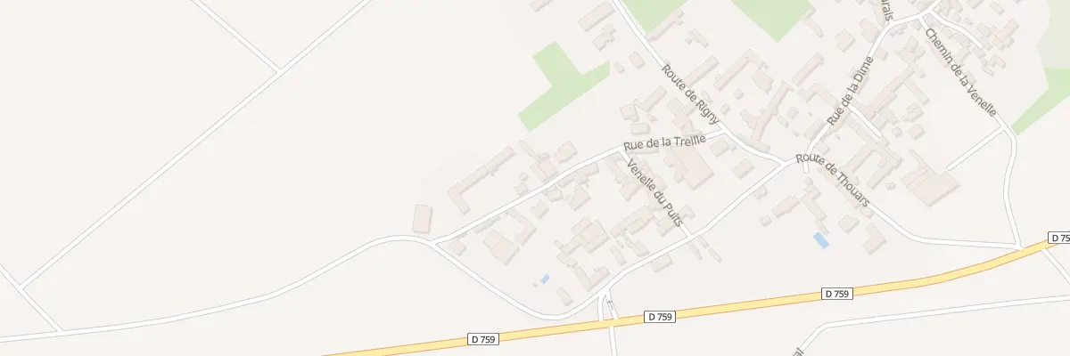 Plan du 10 Rue de la Treille à Pas-de-Jeu