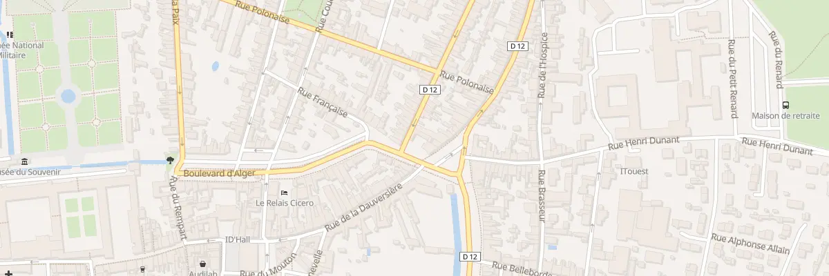 Plan du 2 Rue de la Nation à La Flèche