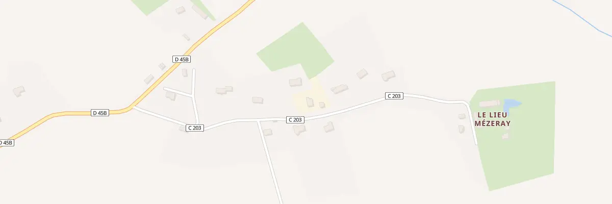 Plan du 313 Che du Mezeray à Grangues