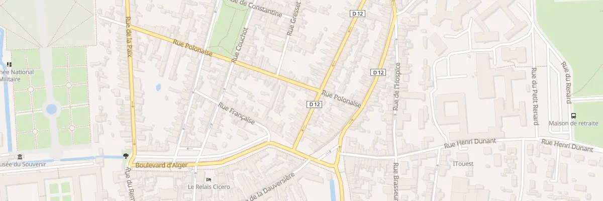 Plan du 21 Rue de la Nation à La Flèche
