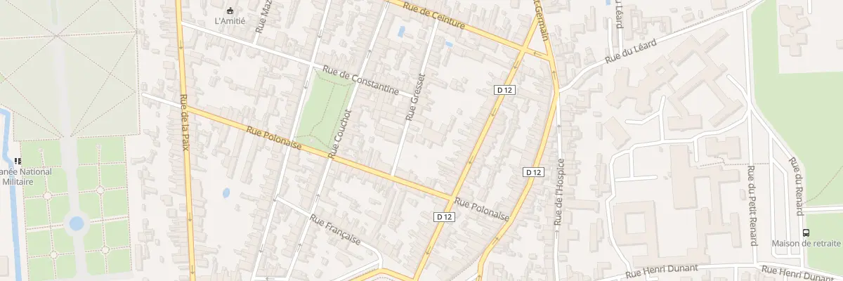 Plan du 4B Rue Gresset à La Flèche