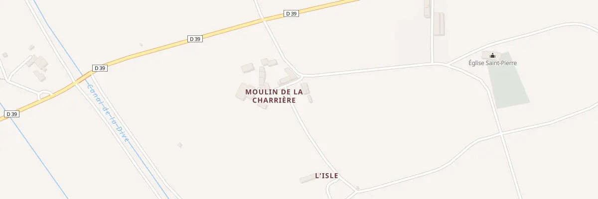 Plan du 2 Le Moulin de la Charrière à Curçay-sur-Dive