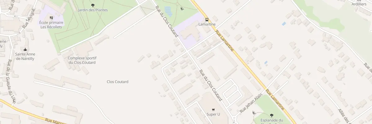 Plan du 357 Rue du Clos Coutard à Saumur