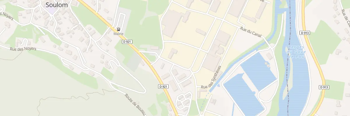 Plan du 1 Rue des Nitriques à Soulom