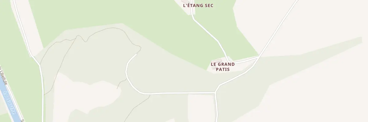 Plan du 1 Le Grand Pâtis à Saint-Léonard-des-Bois
