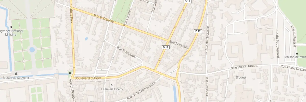 Plan du 13 Rue de la Nation à La Flèche