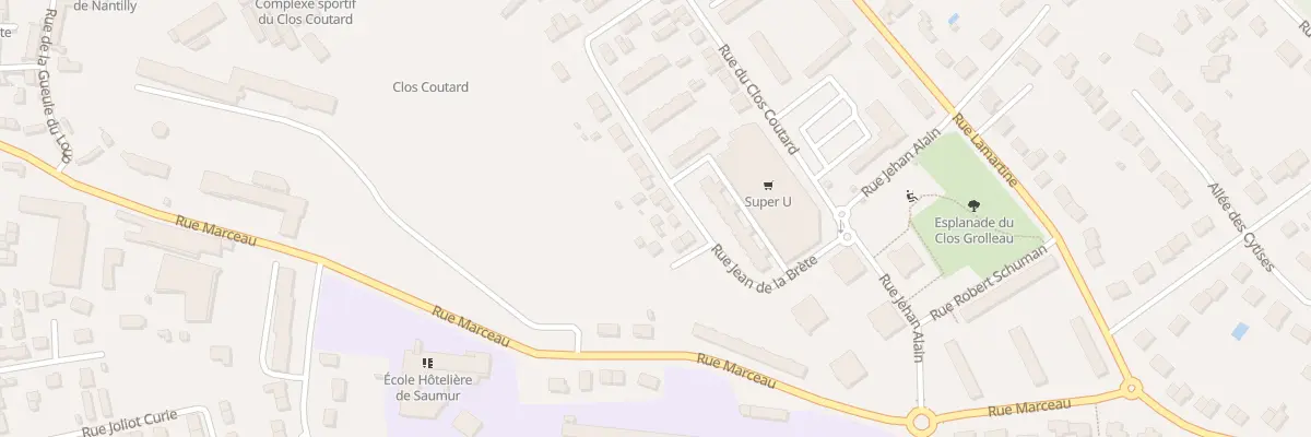 Plan du 161 Rue Jean de la Brète à Saumur