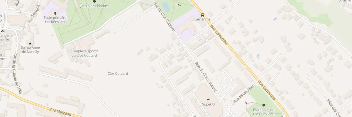 Plan du 360 Rue Jean de la Brète à Saumur