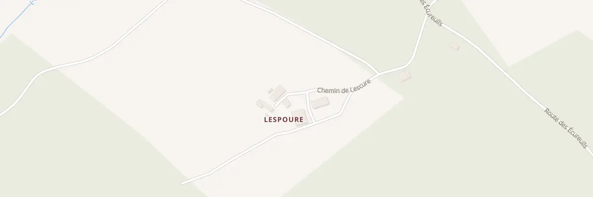 Plan du 3 Che de Lescure à Brossac