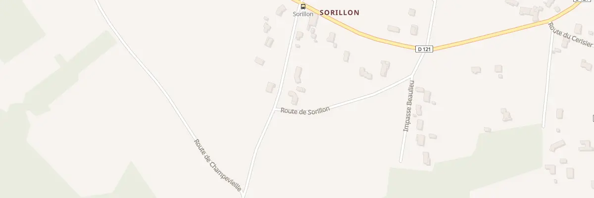 Plan de Sorillon Sud à Petit-Palais-et-Cornemps