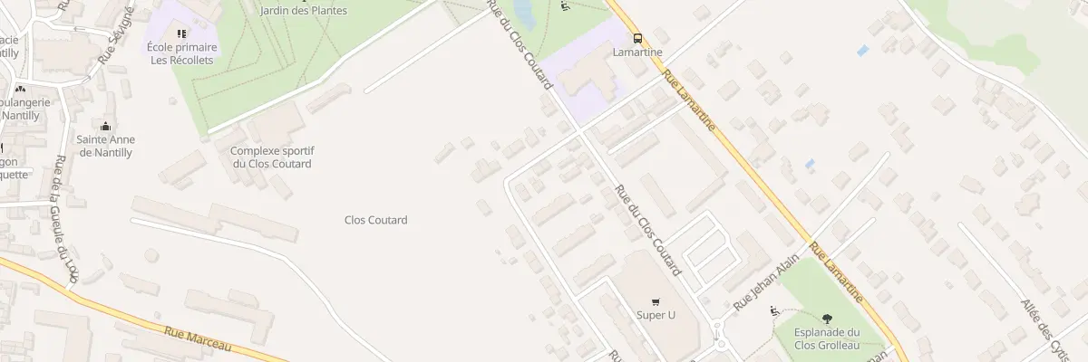 Plan du 354 Rue Jean de la Brète à Saumur