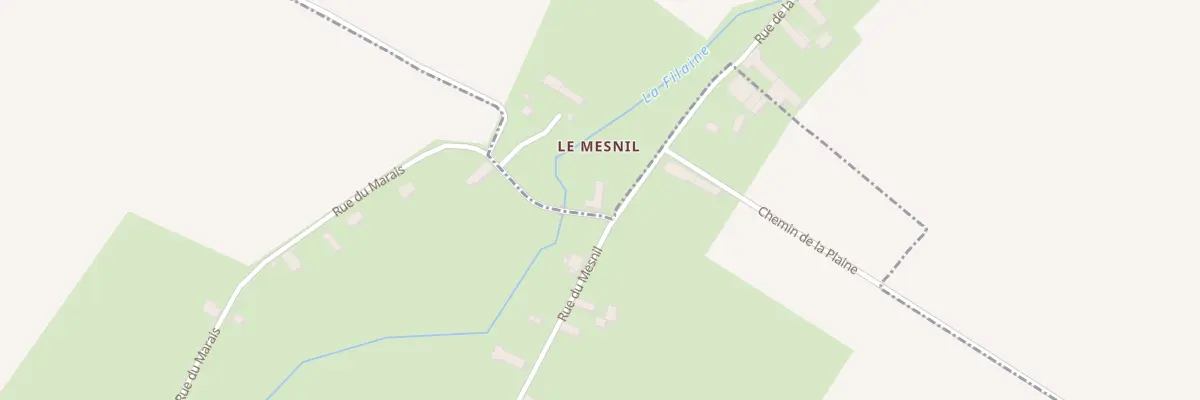 Plan du 2 Rue du Marais à Crocy