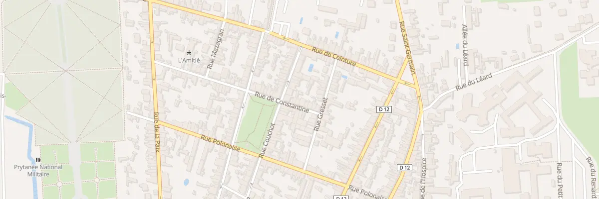 Plan du 10 Rue Constantine à La Flèche