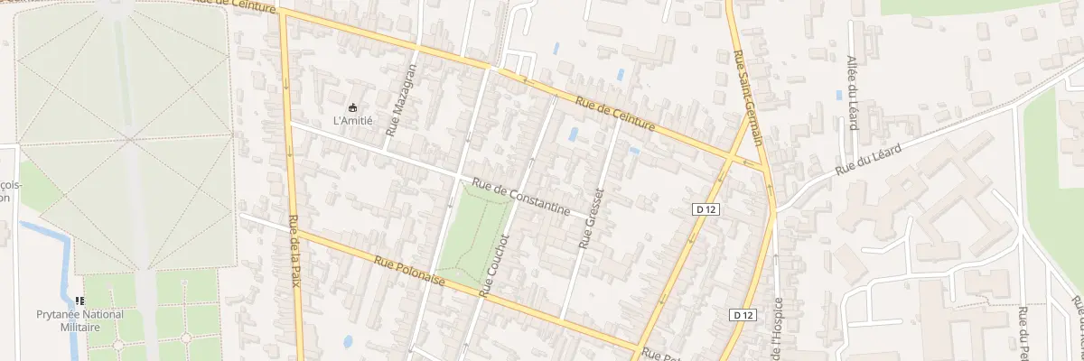 Plan du 48 Rue Couchot à La Flèche