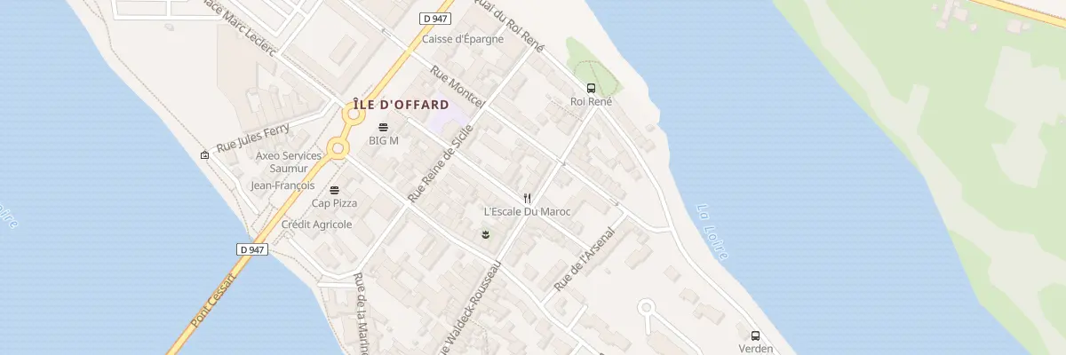 Plan du 63 Rue Waldeck Rousseau à Saumur