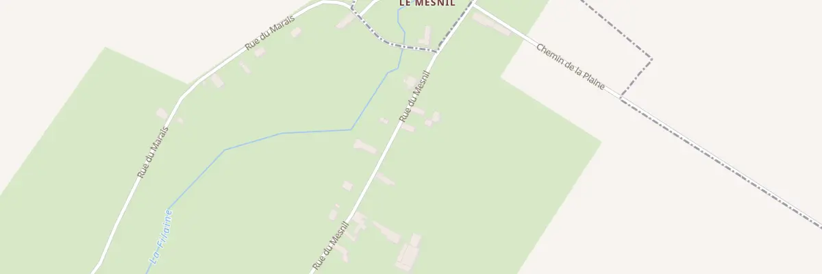 Plan du 16 Rue du Mesnil à Fourches