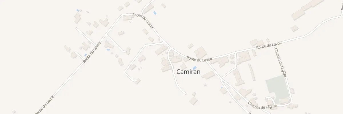 Plan du 8 Le Peytreau à Camiran