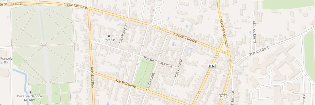 Plan du 27 Rue Couchot à La Flèche