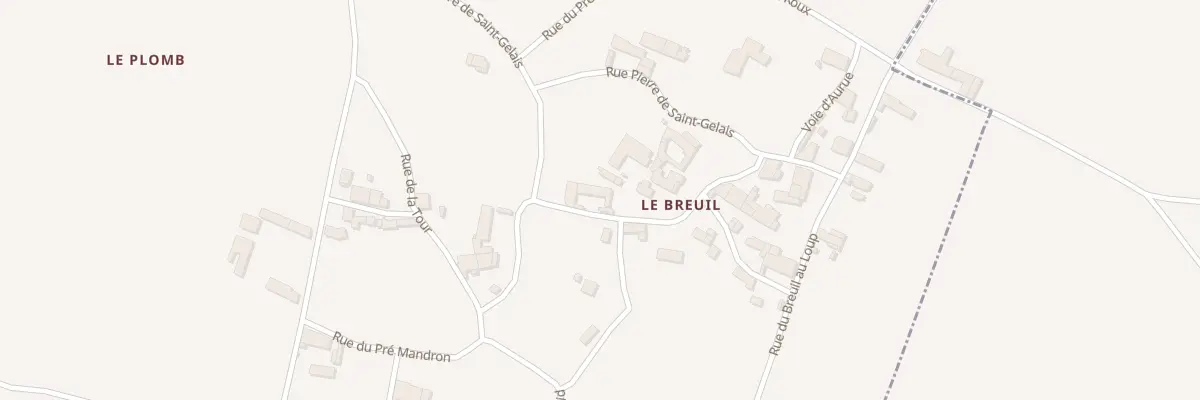Plan du 6 Rue du Four Sébastopol à Verdille