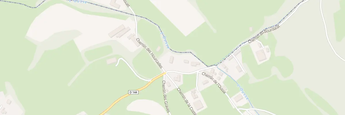 Plan du 31 Che du Bourdalat à Poueyferré
