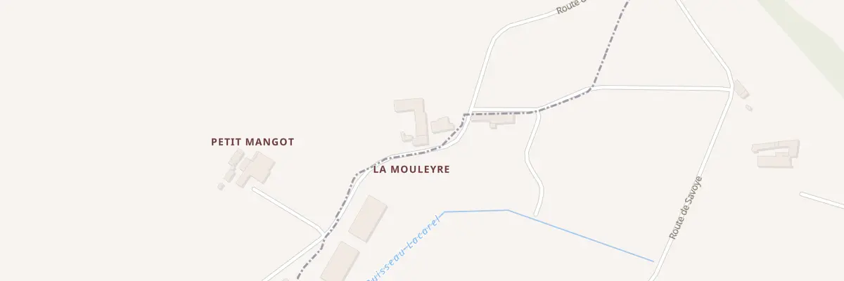 Plan du 1 La Mouleyre à Saint-Étienne-de-Lisse